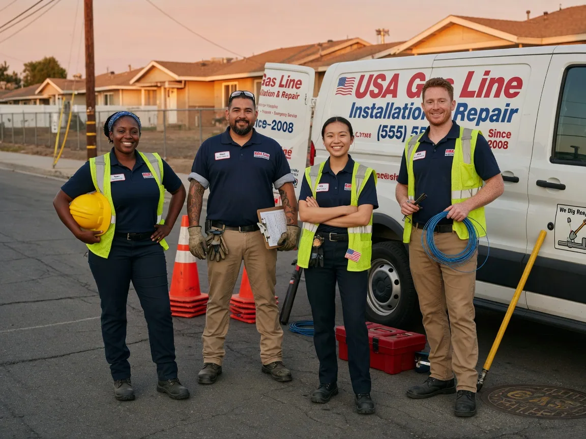 Gas Line Installation company in Donnelsville, OH